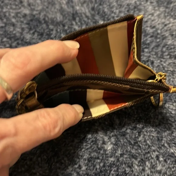 Coach card holder and keychain ( mini skinny) - Picture 5 of 9